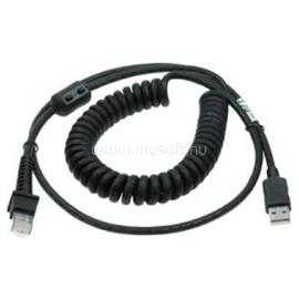 DATALOGIC CABL USB TYPE ATPUW COILED 2.4M BLK 90A052285 small