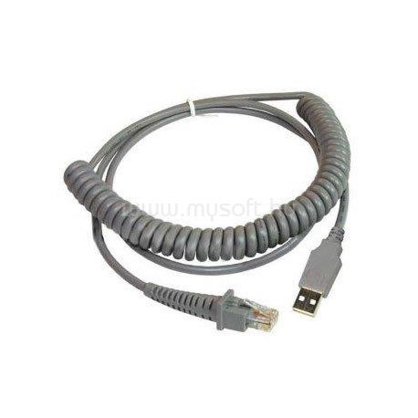 DATALOGIC CABLE USB SER A STRAIGHT 3.66M .