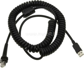 DATALOGIC CBL USB TYPE A TPU BLK COIL 12 SH5882 90A052317 small