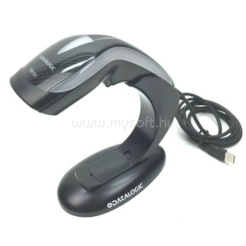 DATALOGIC Heron HD3430 Kit, Black (Kit includes 2D Scanner, Autosense Flex Stand and USB Cable)
