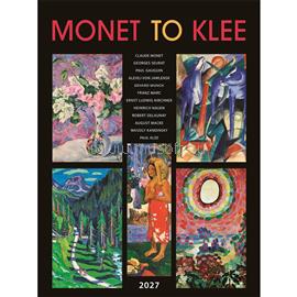 DAYLINER Falinaptár képes 420 × 560 mm, fehér lapokkal Monet to Klee 2027. DAYLINER_DL7FA-S05 small