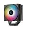 DEEPCOOL AG400 DIGITAL ARGB CPU hűtő (31,6 dB; max, 128,93 m3/h; 4pin csatlakozó, 4 db heatpipe, 12cm, PWM, A-RGB) DEEPCOOL_R-AG400-BKADMN-G-1 small