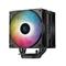 DEEPCOOL AG400 DIGITAL PLUS CPU hűtő (31,6 dB; max, 134,03 m3/h; 4pin csatlakozó, 4 db heatpipe, 12cm, PWM) DEEPCOOL_R-AG400-BKADMP-G-1 small