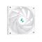 DEEPCOOL AG400 WH ARGB CPU Cooler (31,6 dB; max, 128,93 m3/h; 4pin, 4 db heatpipe, 12cm, PWM, A-RGB LED, fehér) DEEPCOOL_AG400_WH_ARGB small