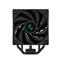 DEEPCOOL AK400 ZERO DARK PLUS CPU hűtő (28 dB; max, 101,02 m3/h; 4pin, 4 db heatpipe, 12cm, PWM) DEEPCOOL_R-AK400-BKNNMD-G-1 small