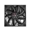 DEEPCOOL AN600 CPU Cooler (Low profile, 24,4 dB; max, 70,50 m3/h; 4pin csatlakozó, 6 db heatpipe, 12cm, PWM) DEEPCOOL_R-AN600-BKNNMN-G small