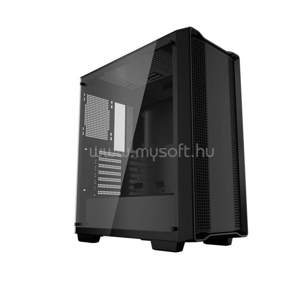 DEEPCOOL CC560-100034 Fekete (Táp nélküli) ablakos ATX ház