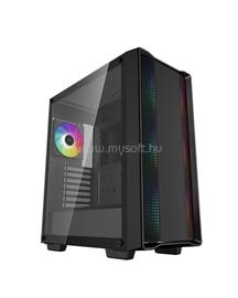 DEEPCOOL CC560 ARGB V2 fekete (táp nélküli) ablakos ATX ház DEEPCOOL_R-CC560-BKTAA4-G-2 small