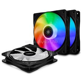 DEEPCOOL CF120 ház hűtő ventiléátor (3 IN 1)  (27dB; max. 95,99 m3/h; 4pin csatlakozó; ház hűtésre,RGB, PWM) DEEPCOOL_CF120_(3_IN_1) small