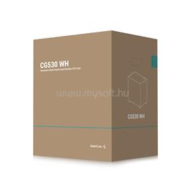 DEEPCOOL CG530 WH fehér (táp nélküli) ablakos ATX ház DEEPCOOL_R-CG530-WHNDA0-G-1 small