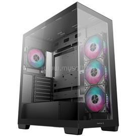 DEEPCOOL CG580 4F fekete (táp nélküli) ablakos ATX ház DEEPCOOL_R-CG580-BKADA4-G-1 small