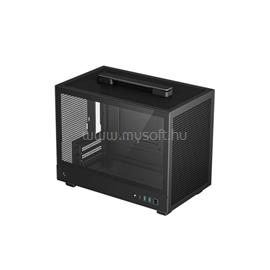 DEEPCOOL CH160 fekete (táp nélküli) ablakos Mini-ITX ház DEEPCOOL_R-CH160-BKNGI0-G-1 small