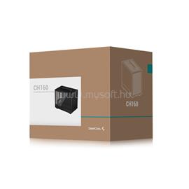 DEEPCOOL CH160 fekete (táp nélküli) ablakos Mini-ITX ház DEEPCOOL_R-CH160-BKNGI0-G-1 small