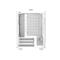 DEEPCOOL CH160 WH fehér (táp nélküli) ablakos Mini-ITX ház DEEPCOOL_R-CH160-WHNGI0-G-1 small