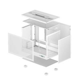 DEEPCOOL CH160 WH fehér (táp nélküli) ablakos Mini-ITX ház DEEPCOOL_R-CH160-WHNGI0-G-1 small