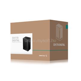 DEEPCOOL CH170 DIGITAL fekete (táp nélküli) Mini-ITX ház DEEPCOOL_R-CH170-BKNPI0D-G-1 small