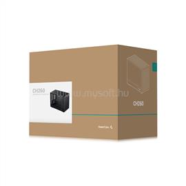 DEEPCOOL CH260 fekete (táp nélküli) ablakos mATX ház DEEPCOOL_R-CH260-BKNGM0-G-1 small