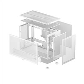 DEEPCOOL CH260 WH fehér (táp nélküli) ablakos mATX ház DEEPCOOL_CH260_WH small