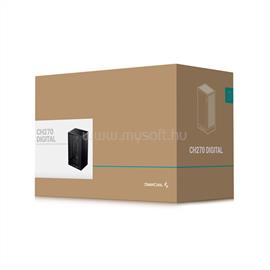 DEEPCOOL CH270 DIGITAL fekete (táp nélküli) ablakos mATX ház DEEPCOOL_CH270_DIGITAL small
