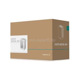 DEEPCOOL CH270 DIGITAL WH fehér (táp nélküli) ablakos mATX ház DEEPCOOL_CH270_DIGITAL_WH small