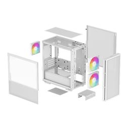 DEEPCOOL CH360 DIGITAL WH fehér (táp nélküli) ablakos mATX ház DEEPCOOL_R-CH360-WHAPE3D-G-1 small