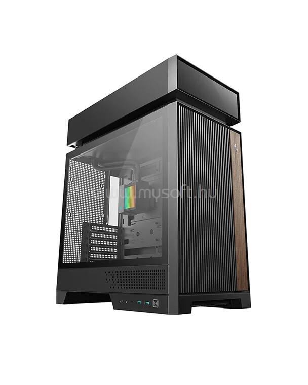 DEEPCOOL CL6600 fekete (táp nélküli) ablakos ATX ház