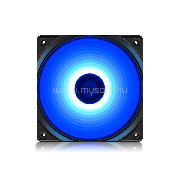 DEEPCOOL Cooler 12cm - RF120B (21,9dB; max. 83,08 m3/h; 3pin csatlakozó; ház hűtésre, kék LED)