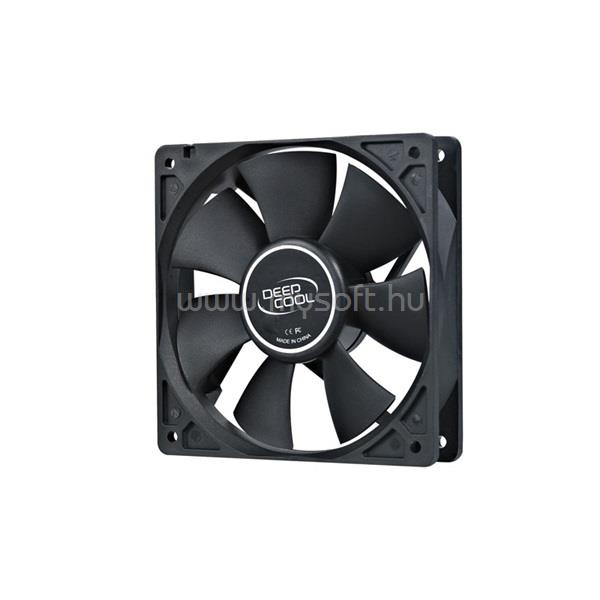 DEEPCOOL XFAN 120 12cm hűz hűtő ventilátor (26dB; max. 75,96 m3/h; 3pin csatlakozó; ház hűtésre)