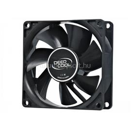 DEEPCOOL Cooler 8cm - XFAN 80 (20.3dB; max. 37,03 m3/h; 3pin csatlakozó; 8cm, ház hűtésre) DP-FDC-XF80 small