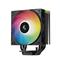 DEEPCOOL CPU Cooler - AG400 BK ARGB V2 (31,6 dB; max, 128,93 m3/h; 4pin csatlakozó, 4 db heatpipe, 12cm, PWM) DEEPCOOL_AG400_BK_ARGB_V2 small