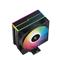 DEEPCOOL CPU Cooler - AG400 BK ARGB V2 (31,6 dB; max, 128,93 m3/h; 4pin csatlakozó, 4 db heatpipe, 12cm, PWM) DEEPCOOL_AG400_BK_ARGB_V2 small