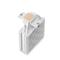 DEEPCOOL CPU Cooler - AG400 WH ARGB V2 (31,6 dB; max, 128,93 m3/h; 4pin csatlakozó, 4 db heatpipe, 12cm, PWM, fehér) DEEPCOOL_AG400_WH_ARGB_V2 small