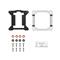 DEEPCOOL CPU Cooler - AG600 ARGB (30,93 dB; max, 116,98 m3/h; 4pin csatlakozó, 6 db heatpipe, 12cm, PWM) DEEPCOOL_R-AG600-BKAMMG2-G small