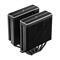 DEEPCOOL CPU Cooler - AG620 BK ARGB V2 (29,4 dB; max, 115,32 m3/h; 4pin csatlakozó, 6 db heatpipe, 12cm, PWM, LED) DEEPCOOL_AG620_BK_ARGB_V2 small
