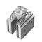 DEEPCOOL CPU Cooler - AG620 G2 WH (29,22 dB; max, 119,08 m3/h; 4pin csatlakozó, 6 db heatpipe, 12cm, PWM, fehér) DEEPCOOL_AG620_G2_WH small