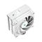 DEEPCOOL AK400 Digital WH CPU hűtő (28 dB; max, 117,21 m3/h; 4pin csatlakozó, 4 db heatpipe, 12cm, PWM, fehér) DEEPCOOL_AK400_DIGITAL_WH small