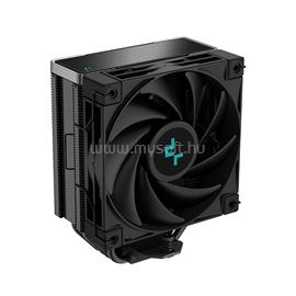 DEEPCOOL CPU Cooler - AK400 ZERO DARK (29 dB; max, 112,93 m3/h; 4pin csatlakozó, 4 db heatpipe, 12cm, PWM) DEEPCOOL_AK400_ZERO_DARK small