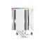 DEEPCOOL AK500 Digital WH CPU hűtő (28dB; max, 117,21 m3/h; 4pin csatlakozó, 5 db heatpipe, 12cm, PWM, fehér) DEEPCOOL_AK500_DIGITAL_WH small