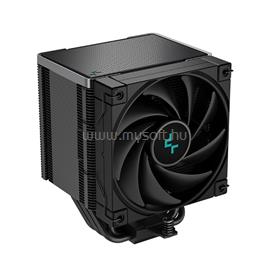 DEEPCOOL CPU Cooler - AK500 ZERO DARK (31,5 dB; max, 88,75 m3/h; 4pin csatlakozó, 5 db heatpipe, 12cm, PWM) DEEPCOOL_AK500_ZERO_DARK small