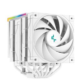 DEEPCOOL AK620 DIGITAL SE WH CPU hűtő (28 dB; max, 117,21 m3/h; 4pin csatlakozó, 6 db heatpipe, 2x12cm, PWM, RGB) DEEPCOOL_R-AK620-WHADMN-GJD small
