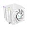 DEEPCOOL AK620 DIGITAL SE WH CPU hűtő (28 dB; max, 117,21 m3/h; 4pin csatlakozó, 6 db heatpipe, 2x12cm, PWM, RGB) DEEPCOOL_R-AK620-WHADMN-GJD small