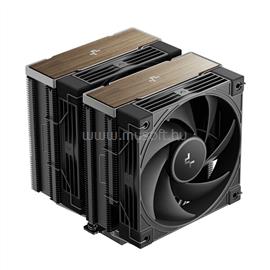 DEEPCOOL CPU Cooler - AK620 G2 (28 dB; max, 98,13 m3/h; 4pin csatlakozó, 6 db heatpipe, 2x12cm, PWM) DEEPCOOL_AK620_G2 small