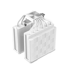 DEEPCOOL CPU Cooler - AK620 WH (28 dB; max, 117,21 m3/h; 4pin csatlakozó, 6 db heatpipe, 2x12cm, PWM) AK620_WH small