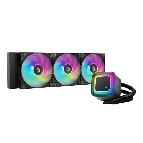 DEEPCOOL CPU Water Cooler - LE360 V2 (max 31,6dB; max. 128,93 m3/h; 3x12cm, A-RGB LED)