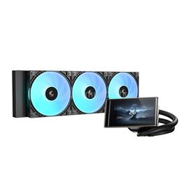 DEEPCOOL CPU Water Cooler - LT360 VISION ARGB (max 33,66dB; max. 127,98 m3/h; 3x12cm) DEEPCOOL_R-LT360VISION-BKAMMC-G-1 small