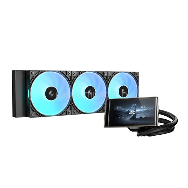 DEEPCOOL CPU Water Cooler - LT360 VISION ARGB (max 33,66dB; max. 127,98 m3/h; 3x12cm)
