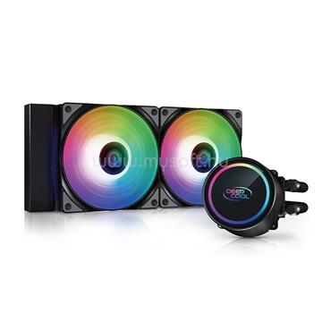 DEEPCOOL Fan - GAMMAXX L240 A-RGB - Vízhűtés - DP-H12CF-GL240-ARGB