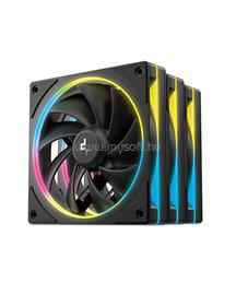 DEEPCOOL FL12 SE 3IN1 3x120mm ház hűtő ventilátor (fekete) DEEPCOOL_R-FL12SE-BKAPN3-G small