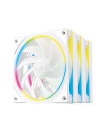DEEPCOOL FL12 SE WH 3IN1 3x120mm ház hűtő ventilátor (fehér) DEEPCOOL_FL12_SE_3IN1_WH small