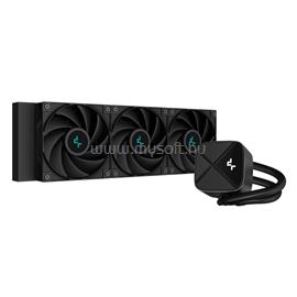 DEEPCOOL LS720S Zero Dark CPU vízhűtés (max 19dB; max. 145,86 m3/h; 3x12cm, A-RGB LED) DEEPCOOL_LS720S_ZERO_DARK small